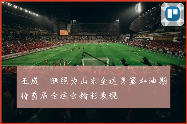 王岚嵚晒照为山东全运男篮加油期待首届全运会精彩表现