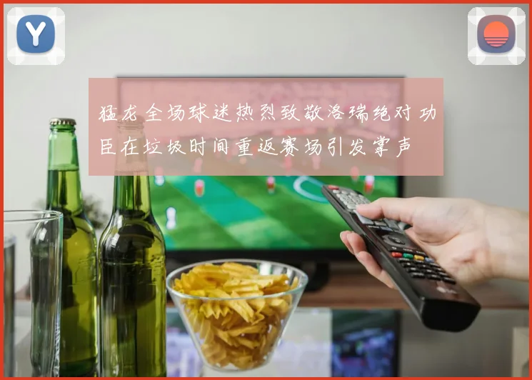 猛龙全场球迷热烈致敬洛瑞绝对功臣在垃圾时间重返赛场引发掌声